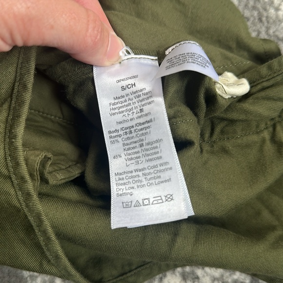 Madewell Olive Green Women's Pull on Shorts - Picture 12 of 12